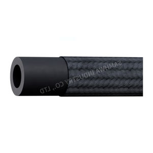 Tuyau en caoutchouc domestique SAMHWA durable en NBR, haute résistance à la pression, flexible, sûr à utiliser, modèle OIL NET-08, livraison rapide, découpe - Product Image 1