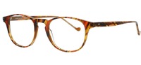 Lunettes rondes en corne de buffle de qualité supérieure avec monture épaisse en acétate Une fusion élégante de luxe et de fonction