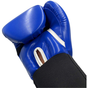 Gants de boxe en cuir PU sur mesure Dernière conception Marque privée Oem Service Nouveaux gants d'entraînement pour les arts martiaux - Product Image 3