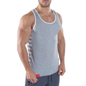 2023 Latest Design New Arrival Custom Made <b>Mens</b> <b>Singlet</b> 100% Cotton Gym Vests Training Tank Top for <b>Men</b> in Bulk for Sale - Product Image 1
