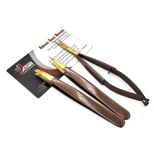 แหนบคิ้วปลายแหลมเฉียง สีน้ำตาลทอง โลโก้สั่งทำ คุณภาพสูง ทนทาน คม ใช้งานได้ยาวนาน ผลิตจากสแตนเลสอย่างดี - Product Image 4