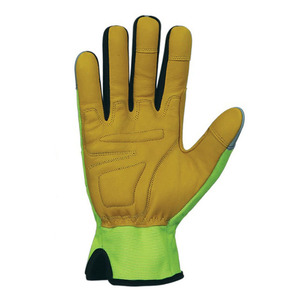 New Arrival Hi Visibility Winter Season Lined Mechanics Safety Gloves Stainless Steel Waterproof Elastic Wristlet Gloves <b>Fire</b> - Product Image 3