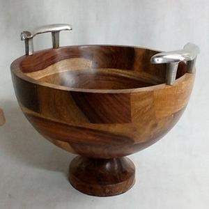 Cuenco de frutas secas moderno para hogar, hotel, restaurante, cocina, vajilla, tazones de fecha, bandeja y cuenco de madera Natural de Color marrón - Product Image 5