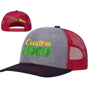 หมวกแก็ปหนังแฟชั่นสแนปแบ็กพ่อทรักเกอร์หมวกเย็บปักโลโก้ตามสั่งโดยชุดสปอร์ต - Product Image 1