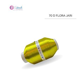 Haute Ténacité 70D Broderie flore Jari MS Type Polyester Jari avec Lurex S et ST Type Métallique flore jari - Product Image 1