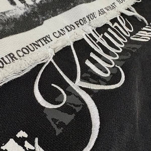 เสื้อฮู้ดสวมหัวของผู้ชายเสื้อฮู้ดเย็บปะต่อซักเล็กน้อยเสื้อมีฮู้ดฤดูใบไม้ผลิตามสั่ง - Product Image 3