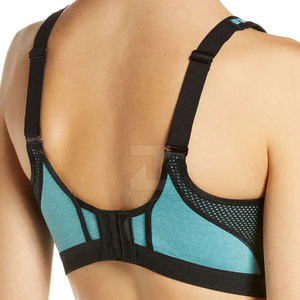 Soutien-gorge de sport respirant à maintien élevé et bretelles réglables pour femme – Écologique, confortable et facile à porter pour le fitness et la gym – En stock - Product Image 2