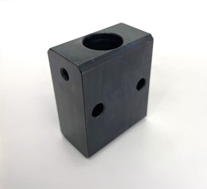 Bloc personnalisable de fabrication italienne en acier, pièces de transmission de puissance avec spécifications de taille et dessin technique - Product Image 3