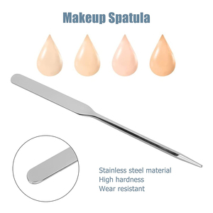 Spatule de mélange de maquillage à une extrémité en acier allemand personnalisé pour les cosmétiques de beauté outils de maquillage personnalisés - Product Image 5