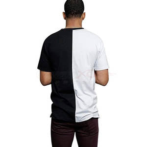 Camiseta de algodón 100% con diamantes de imitación brillantes para hombre con patrón artístico y tela transpirable para uso diario, camiseta para hombre - Product Image 3