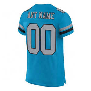 Camiseta de fútbol sublimada personalizada 100% poliéster transpirable ligero secado rápido uniforme de fútbol sin costuras para adultos - Product Image 6