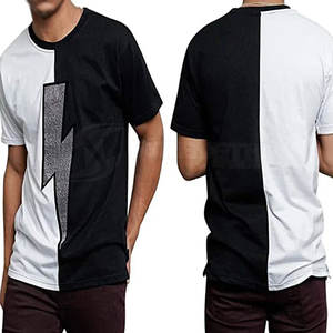 T-shirts pour hommes avec logo personnalisé, tendance, ornés de strass, respirants, dernier design - Product Image 6