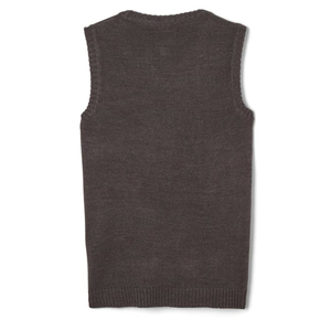 Gilet pull personnalisé pour collège, col en V, 100 % acrylique, anti-boulochage, style unisexe, logo personnalisé, uniforme scolaire sur mesure - Product Image 5