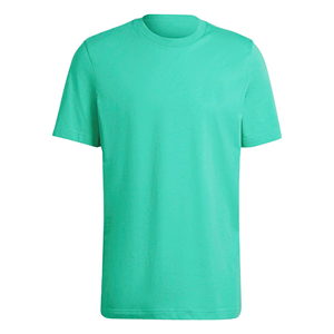 เสื้อยืดผ้าฝ้าย100% สำหรับผู้ชายเสื้อยืดแขนสั้นผ้าหนาลายเรียบป้องกันการยับ - Product Image 4
