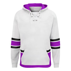 Maillot de hockey sur glace personnalisé pour homme, impression par sublimation, design sans couture, extensible dans les quatre sens, imperméable, évacuant l'humidité, 100% polyester - Product Image 2