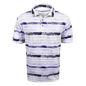 Polo en polyester à impression personnalisée pour homme, tissu souple et flexible, adapté aux sports, au golf et aux événements promotionnels - Product Image 3