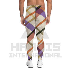 Diseño personalizado sublimación en blanco impreso etiqueta tejida hermoso diseño sublimación Leggings gimnasio Fitness - Product Image 3