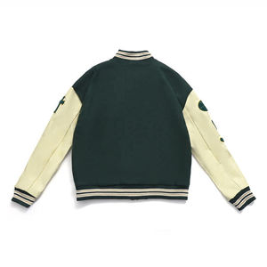 Chaquetas Universitarias de Béisbol con Logotipo Personalizado al por Mayor, Chaqueta de Lana 100% Impermeable para Hombre, Invierno, con OEM ODM - Product Image 6