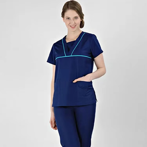 Ensembles d'uniformes pour femmes-Vêtements de travail à manches courtes-Ensemble haut et pantalon décontractés-Ensembles d'uniformes d'hôpital - Product Image 5