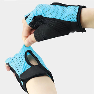 Exercices d'haltérophilie Vente en gros Fitness Training Gym Palm Protect Gants d'entraînement respirants pour demi-doigt - Product Image 6