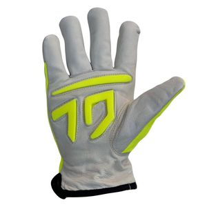 Guantes de Trabajo de Cuero/Algodón Más Vendidos, Guantes de Seguridad de Tela Ligera, Precio Económico - Product Image 5