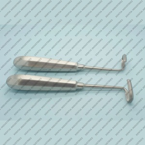 ชุดเครื่องมือผ่าตัดกระดูกสันหลังส่วนอก German Steel Doyen Rib Raspatory Left Right Elevators ผลิตอย่างแม่นยำ สำหรับการผ่าตัดทรวงอก ได้รับมาตรฐาน CE - Product Image 5