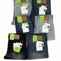 Jean Harem Homme Taille Moyenne Décontracté et Habillé, Tissu Denim de Travail Ajusté, Qualité Supérieure, Fournisseur ODM, Vente en Gros du Vietnam