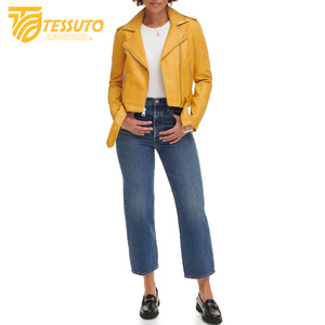 Manteaux d'hiver pour femmes Manteau épais en peau de mouton véritable Veste en cuir pour femmes Veste d'aviateur Vestes en cuir de mouton pour femmes - Product Image 1