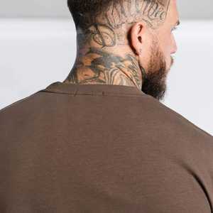 T-shirt Streetwear en coton pour hommes Impression personnalisée de t-shirts vierges simples et lourds - Product Image 5