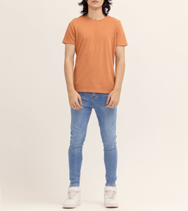Alta demanda logotipo personalizado tendencia moda totalmente algodón manga corta Jersey hombres verano camiseta - Product Image 6