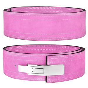 Leather Suede Lever Buckle Powerlifting <b>Belt</b> for Gym Strong Back Support Squat Deadlift Training <b>Belt</b> Bulk Wholesale Custom - Product Image 5