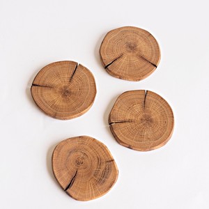 Set of 4 Round Wood Coasters Eco-Friendly Diameter Ready Use <b>Coffee</b> <b>Table</b> Coasters Housewarming Gift for <b>Table</b> Decoration - Product Image 5