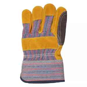 ถุงมือขับรถหนังแพะลายหนังสัตว์ถุงมือขับรถตัดป้องกันการกระแทก - Product Image 2