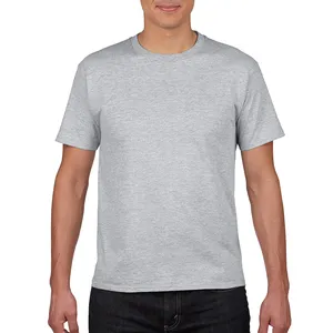 Großhandel Custom Plus Size Original hochwertige Plain Dyed White Tee Herren Sommer T-Shirts