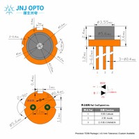 Diode laser verte industrielle 515 nm 30 mW, boîtier en laiton TO56, vente en gros d'usine pour la mesure de précision et la numérisation 3D