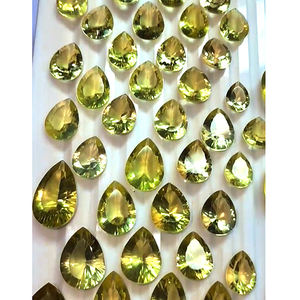 110 Pcs of Natural Lemon Quartz 13-20mm Pear Marquise <b>Lazer</b> Cut 780 Ct Lot Iroc Sales High Quality Loose Gemstone for Jewellery - Product Image 1