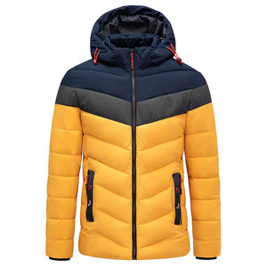 Chaqueta de Invierno con Capucha para Hombre, Nueva, Moderna, de Fabricación Profesional (OEM), con Impresión Personalizada en la Parte Delantera, Estilo Urbano, Impermeable y Cortavientos - Product Image 2