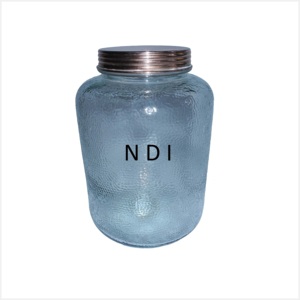 Récipient à aliments au design moderne Bocal en verre Bocal décoratif en verre Rangement des épices Bocal en verre - Product Image 5
