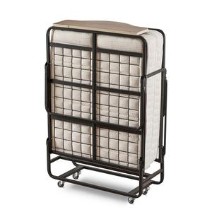 Cama Plegable Portátil de Hierro Resistente con Colchón de Microfibra - Diseño Moderno para Oficina y Huéspedes, Tamaños Especiales - Product Image 6