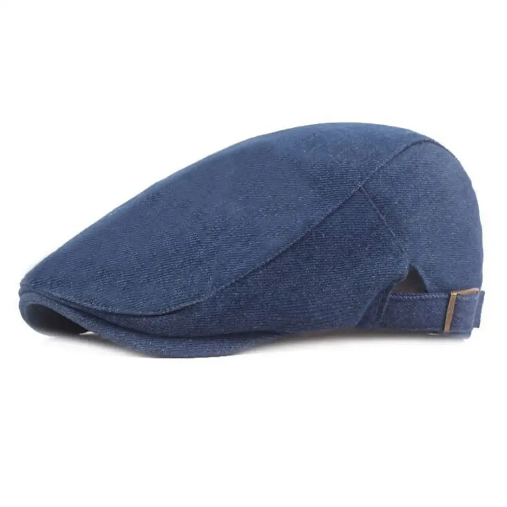 Op Maat Gemaakte Stijlvolle Ademende Effen Kleur Mannen Baret Hoeden/Topkwaliteit Nieuwe Design Fabriek Goedkope Prijzen Mannen Baret Hoeden