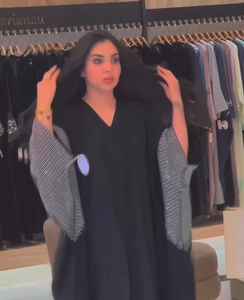 ชุดเดรสดูไบแบบทางการผ้าปักลายเพชรหลากสีสำหรับผู้หญิงชุดเดรสผ้าระบายอากาศได้ดี - Product Image 2