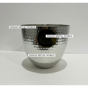 Tazón Decorativo de Centro de Mesa con Borde Ondulado de Metal Dorado de Diseño Moderno al por Mayor, Tazón de Aluminio para Servir Frutas, Decoración de Mesa para el Hogar, Regalo - Product Image 4