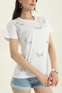 2025 new style Custom logo T Shirt printing 100% Cotton 180 Gram O-neck T-shirts Plus Size <b>Women's</b> Shirts Cotton T-shirt Men's - Product Image 6