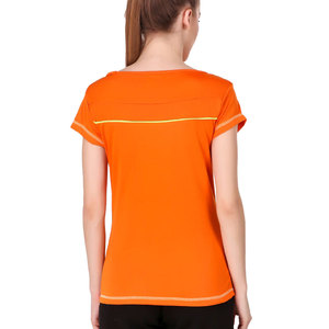 T-shirt décontracté d'été pour femmes nouveau coton 100% tissu tissé col rond manches courtes Design t-shirts - Product Image 2