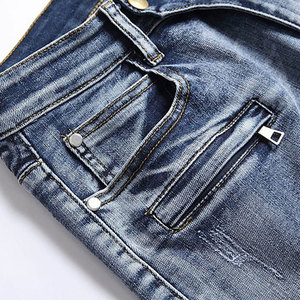 Nouveau style de shorts en jean pour hommes avec design personnalisé Services OEM Shorts en jean à bas prix pour hommes Shorts en jean respirants - Product Image 5