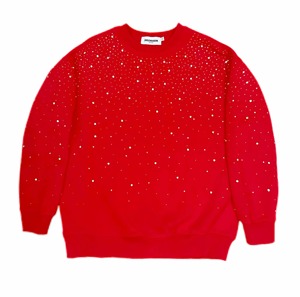 Sudadera de Invierno de Lujo con Pedrería Brillante y Cristal, Logotipo Personalizado OEM/ODM, Sudadera de Forro Polar Grueso con Color Personalizado de Alta Calidad - Product Image 6