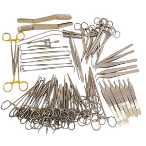 Kit de Instrumentos Quirúrgicos para Cirugía Plástica, Herramientas de Acero Inoxidable de Primera Calidad, Aprobado por La CE, 72 Unidades - Product Image 1