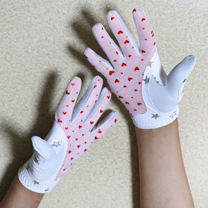 Gant de golf en peau de mouton imperméable de luxe personnalisé pour le sport Gants d'hiver en cuir véritable haut de gamme Cabretta bas quantité minimale de commande - Product Image 5