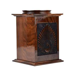 Handcrafted Rosewood Wooden Cremation Urn Wings of Life Design <b>Wedding</b> Memorial Urn for Ashes Decorative Funeral <b>Keepsake</b> Box - Product Image 6