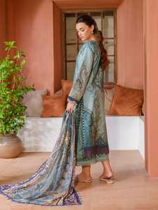 Nouveau modèle Salwar Kameez robe pakistanaise en coton lin à broderie lourde pour femmes robes indiennes pakistanaises décontractées du Pakistan - Product Image 3